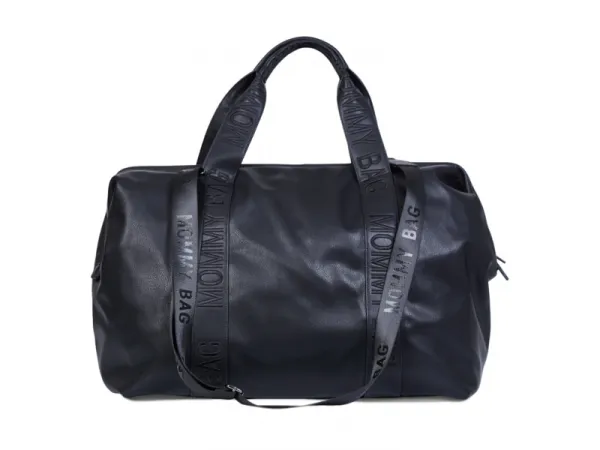 Prebaľovacia taška Mommy Bag Signature Vegan Leather Black 2