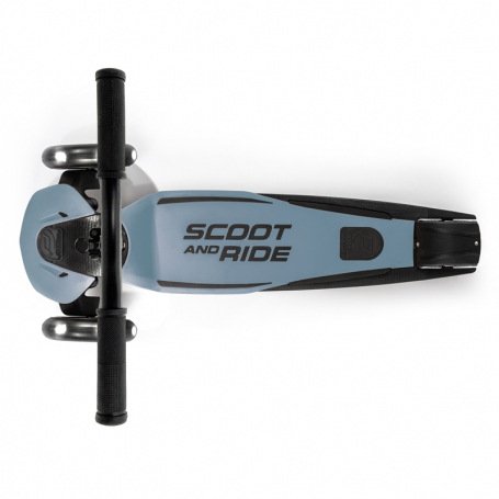 Scoot & Ride Detská kolobežka Highwaykick 5 LED Steel 2