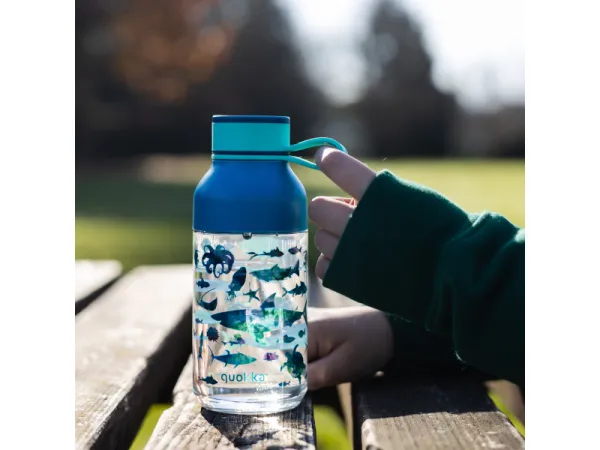 Plastová fľaša Ice Kids s pútkom Sea Animals 430 ml 1