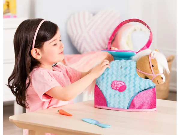 Poník v taške Blue Stripes Bag 4