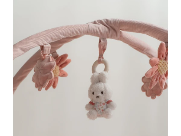Hracia deka s hrazdou králiček Miffy Lucky Blossom 5