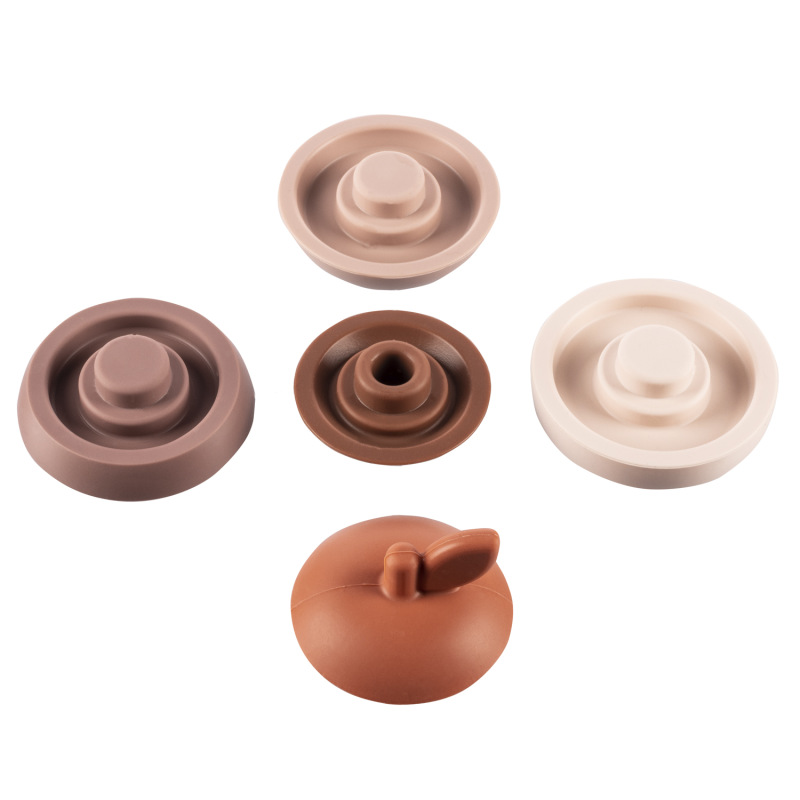 Silikónová skladacia hračka Apple, Multicolor 2