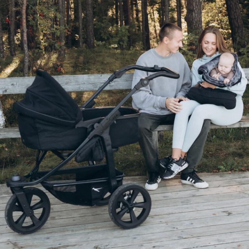 TFK MONO Carrycot Mono/Pro Combi hlboká vanička, Black 2