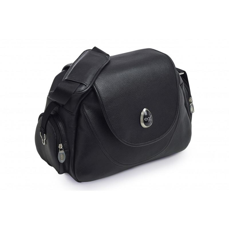 BabyStyle EGG prebaľovacia taška Black Leather