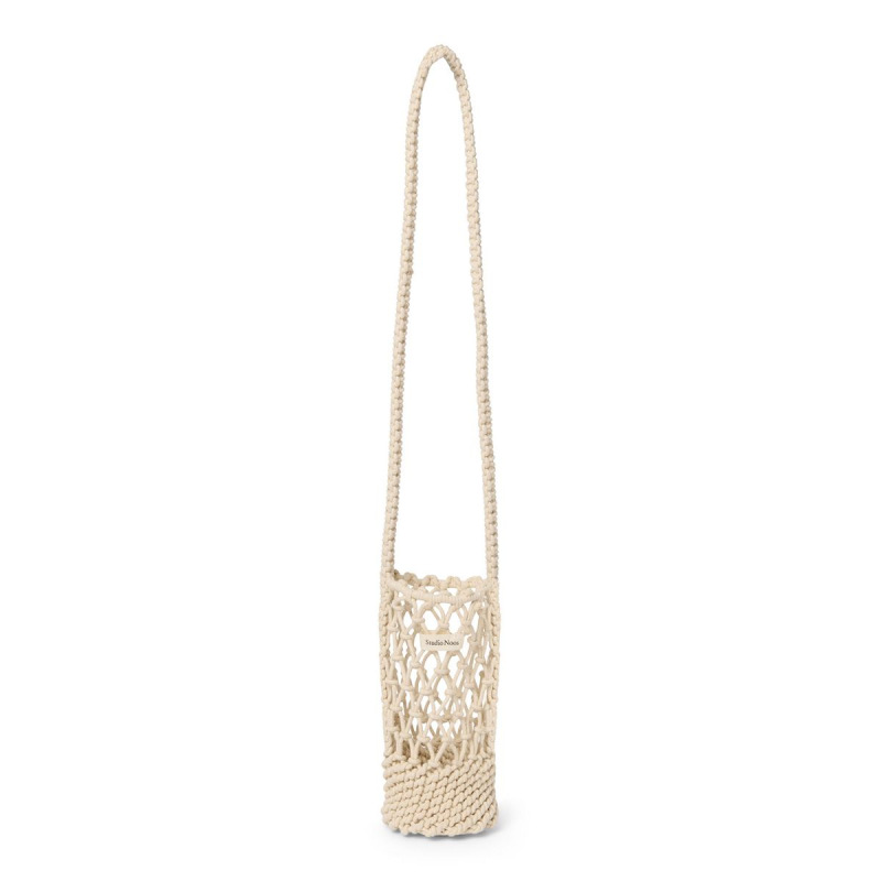 STUDIO NOOS - MACRAME BOTTLE BAG | Natural