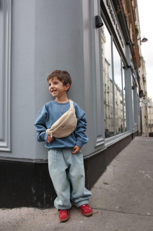 STUDIO NOOS - Teddy Mini FANNY PACK - kabelka | Ecru 2