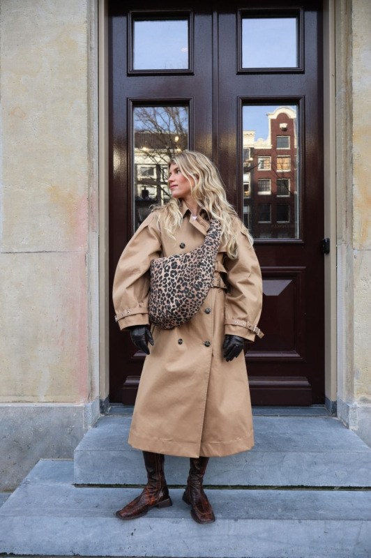 STUDIO NOOS - Cotton Cross Body bag | Brown Leopard 1