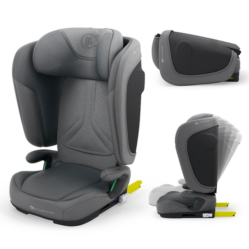 KINDERKRAFT Autosedačka skladacia Unity 2 I-Size Grey