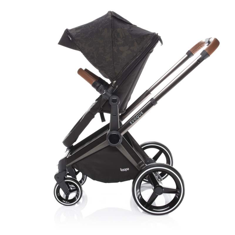 SET Podvozek Evoque + Farebný set ku kočárku Evoque, S/BR_Butterfly 3