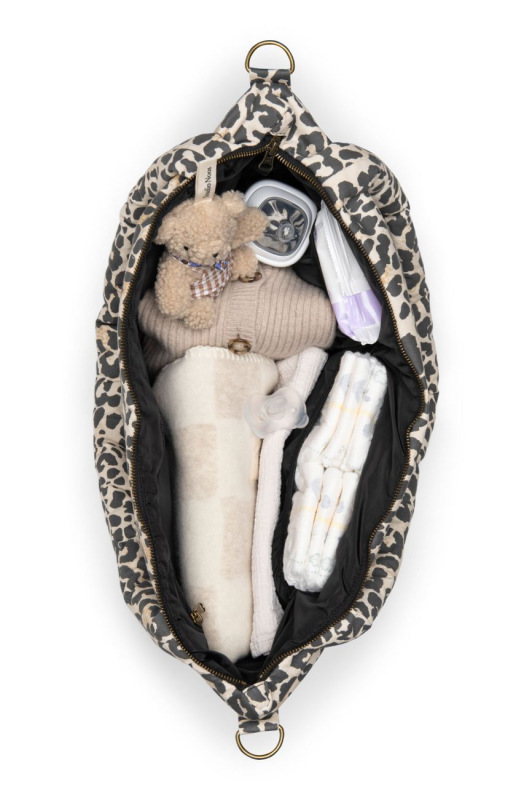 Soft Cotton DIAPER BAG - prebaľovacia taška | Leopard 5