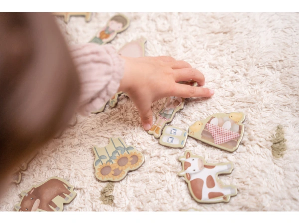 Little Dutch Magnetická hra Farma 3