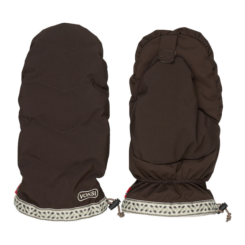 Voksi Stroller Mitten Limited chocolate snow 2