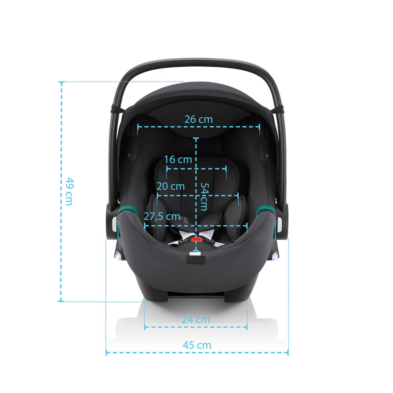 Autosedačka Baby-Safe iSense, Midnight Grey 2