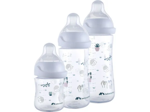 Dojčenská fľaša Emotion Physio 150ml 0-6m+ White