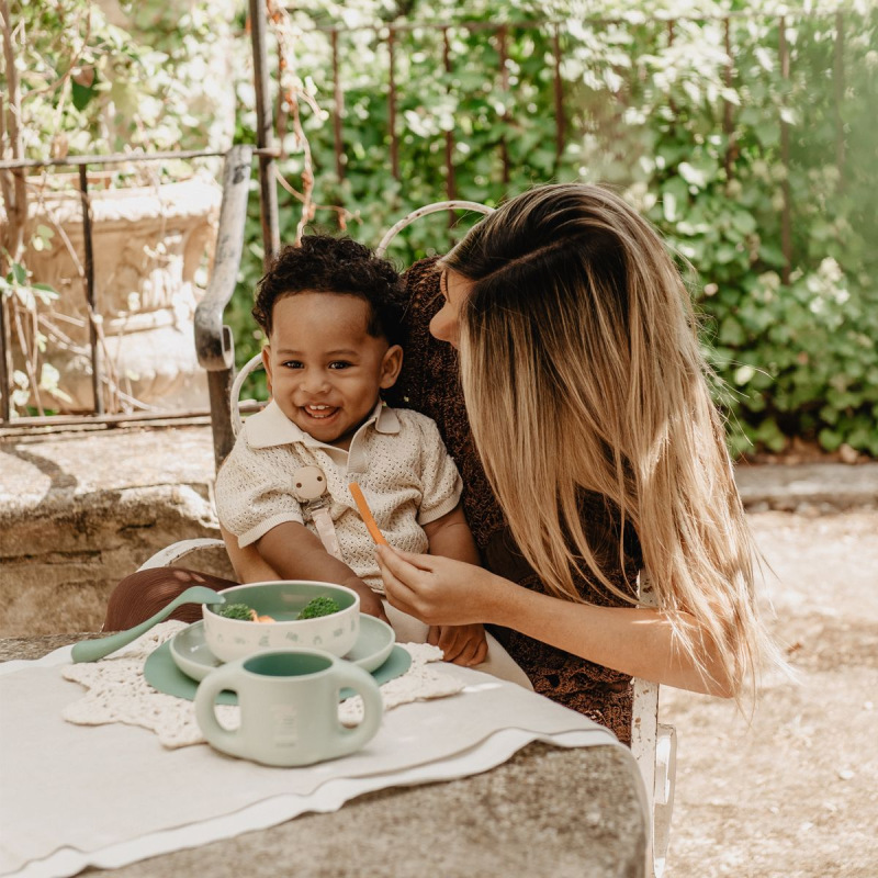 SUAVINEX | Jedálenský set WONDERLAND NEW +6 m - ZELENÝ 2