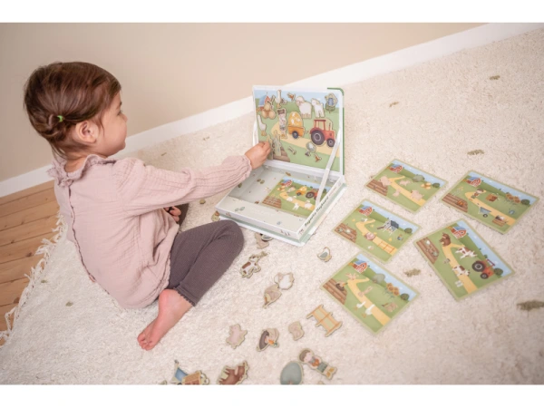 Little Dutch Magnetická hra Farma 1