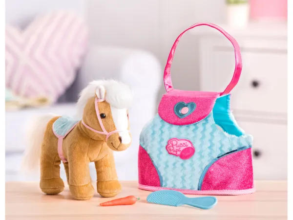 Poník v taške Blue Stripes Bag 6