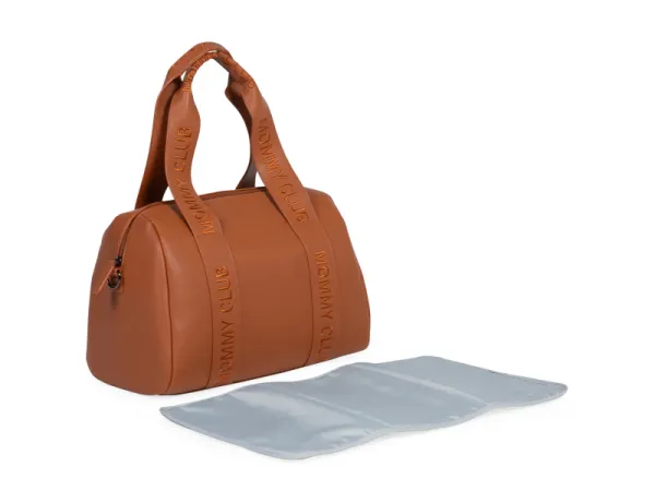 Prebaľovacia taška Mommy Club Signature Vegan Leather Brown