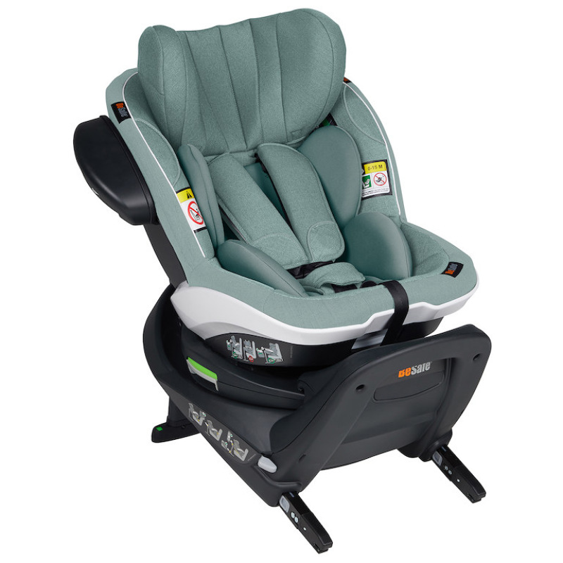 BeSafe iZi Turn i-Size sea green mélange 1