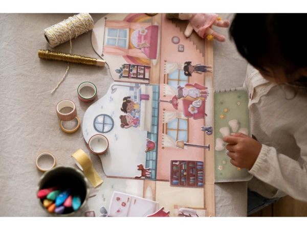 Knižka so samolepkami Dom Rosa 11