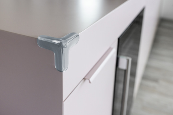 Ochrana rohov trojitá 4ks, Transparent 6