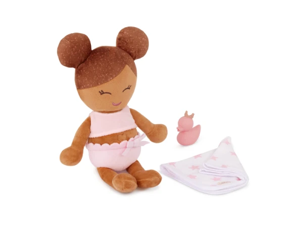 Bábika plyšová do vane LIght Brown Hair 3