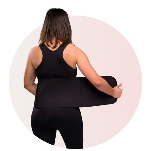 CARRIWELL Sťahovací pás po pôrode Black veľ. L/XL 4