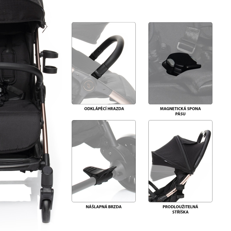 Kočík Quiq, Blacky Beige 3