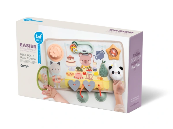Hrací pult s aktivitami Peek, Pop & Play 5