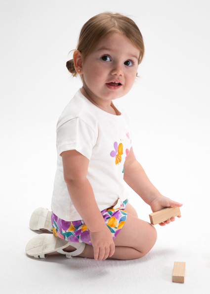 Mayoral set krátky Lilac 4