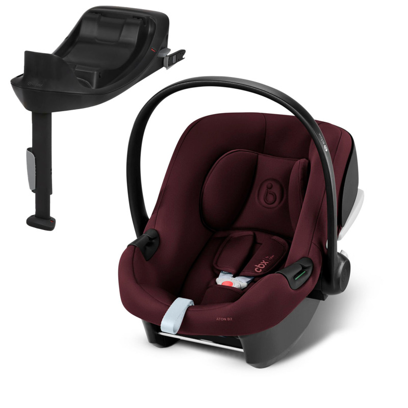 CYBEX ATON B2 i-size + BASE ONE isofix - Red