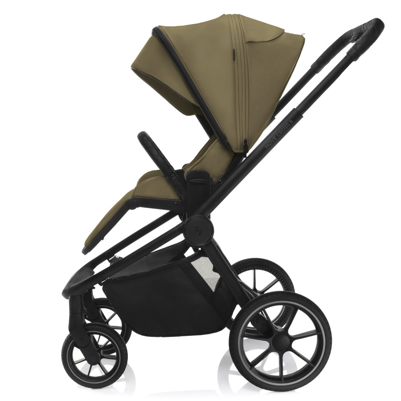 Set športový kočík Move Cross 5 + hlboká korba XL 5 + adaptéry, Toffee Brown 7