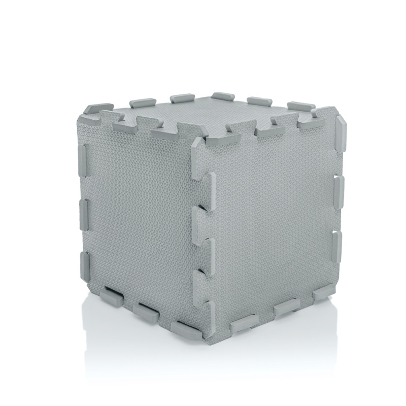 Penová podložka Puzzle 30x30 cm 9ks, Light Grey 9