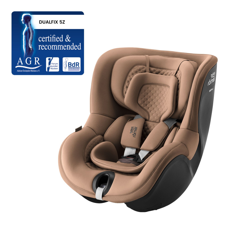 Autosedačka Dualfix 5Z Lux, Warm Caramel 1