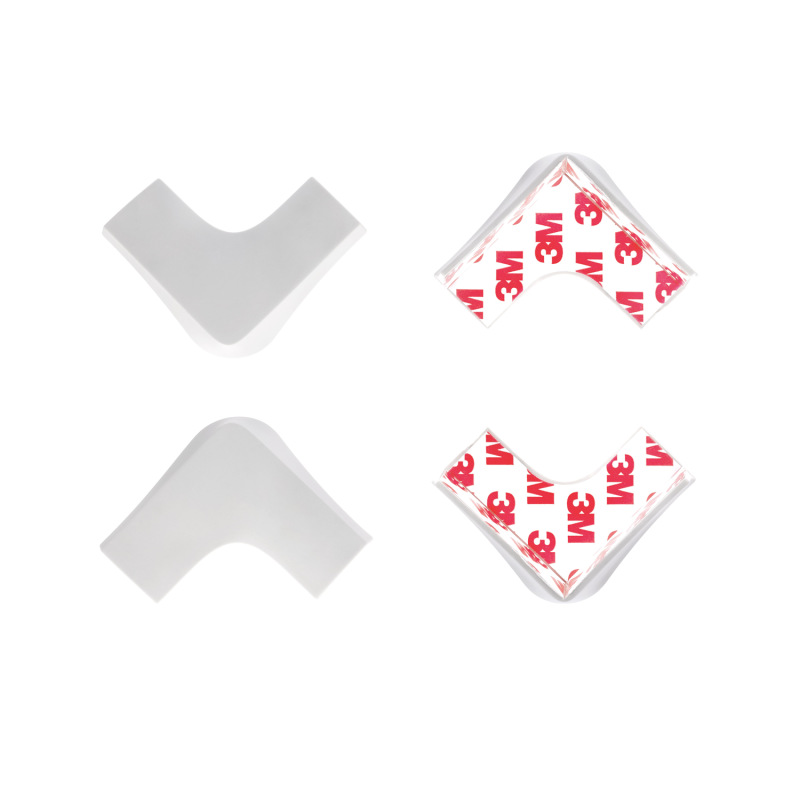 Gumová ochrana rohov 4ks XL, White 3