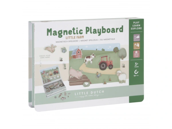 Little Dutch Magnetická hra Farma 5