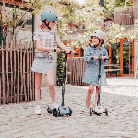 Scoot & Ride Detská kolobežka Highwaykick 5 LED Steel 1