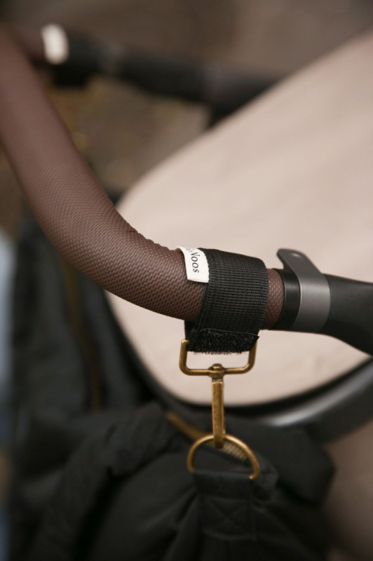 STUDIO NOOS - závěsné popruhy na kočík l Black 3