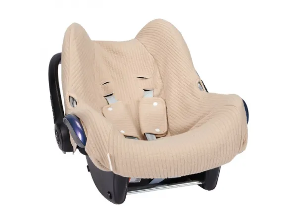 Poťah do autosedačky 0+ Pure Beige
