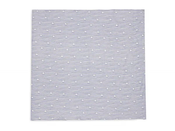 Plienky zavinovacie 2ks 115x115 cm Miffy Stripe Navy