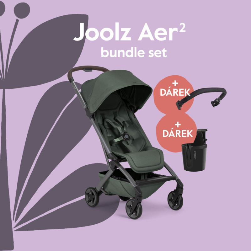 Joolz AER2 kočík BUNDLE SET | Forest green