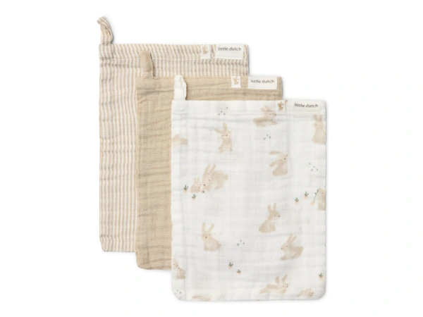 Žínky 3 ks Baby Bunny