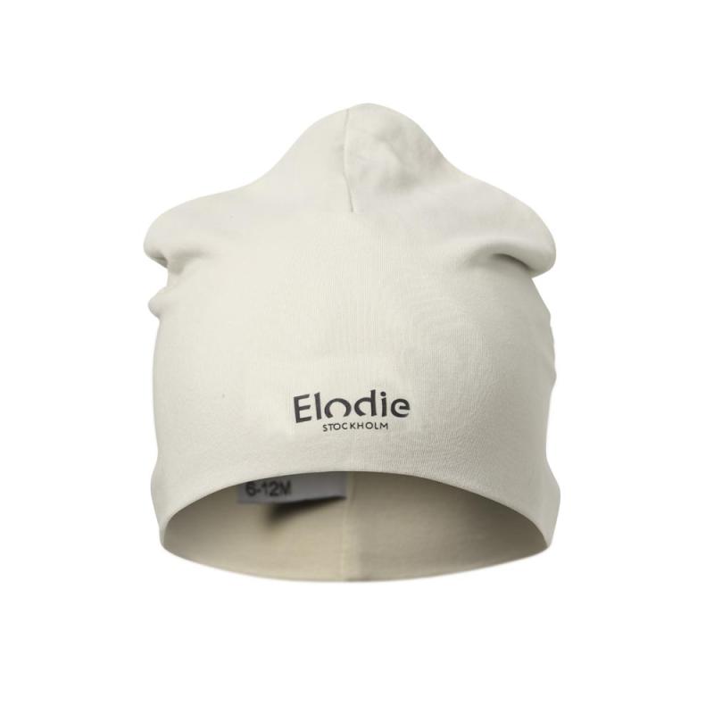 ELODIE DETAILS Bavlnená čiapka Creamy White