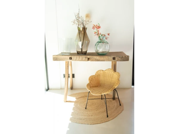 Kreslo detské ratanové Flower 6