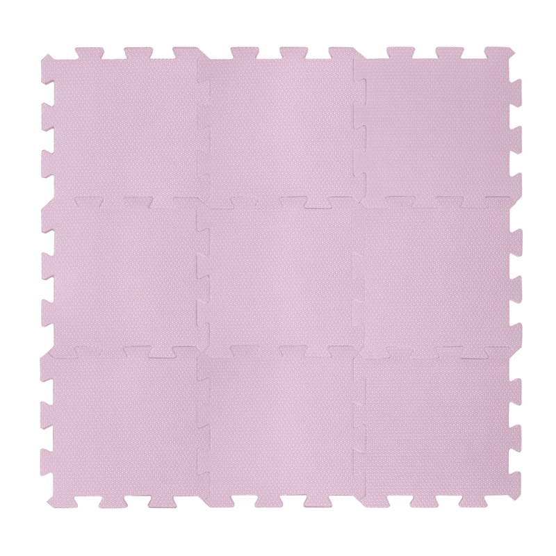 Penová podložka Puzzle 30x30 cm 9ks, Sugar Pink 6