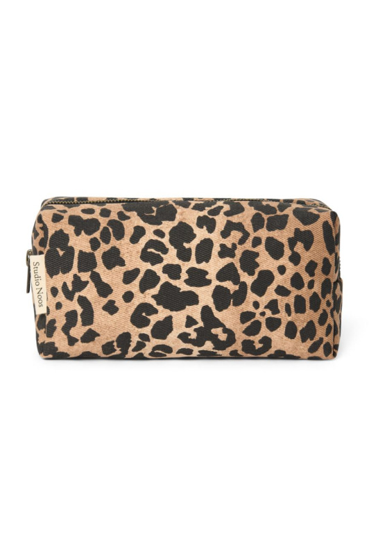 STUDIO NOOS - Cotton POUCH - kabelka | Brown Leopard 5