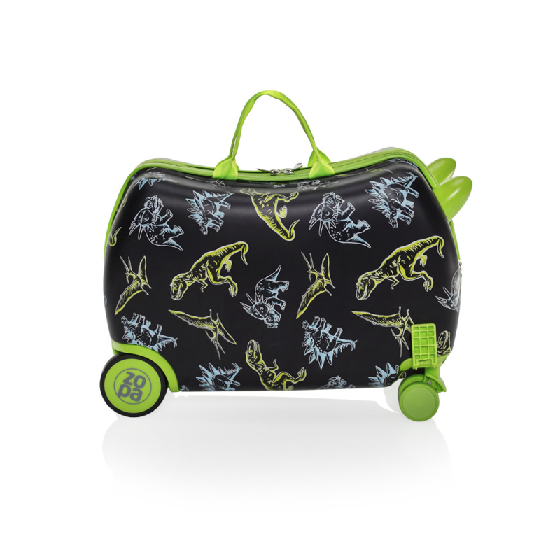 Detský kufrík na kolieskach Pack&Ride, Dino 2