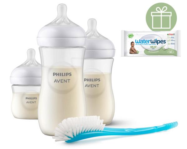 Philips AVENT Sada novorodenecká štartovacia Natural Response SCD837/12+WW Soapberry 60ks