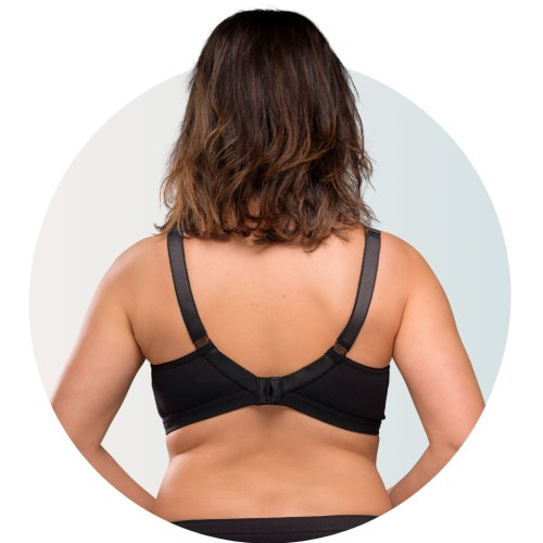 CARRIWELL Materská a dojčiaca podprsenka Soft as Silk Black 2