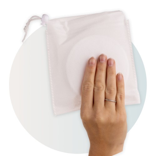 CARRIWELL Pracie vložky do podprsenky 6ks Black 2